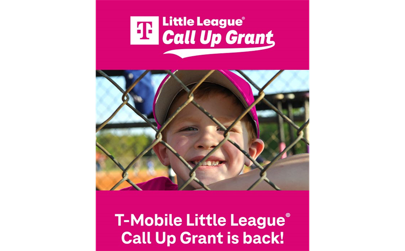 T-Mobile Little League Grant Opens Jan 15